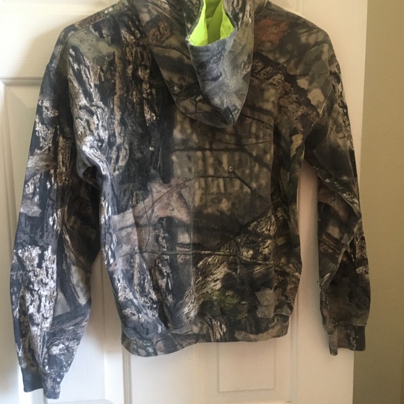 Mossy oak sweatshirt size large 14/16 - Picture 3 of 3
